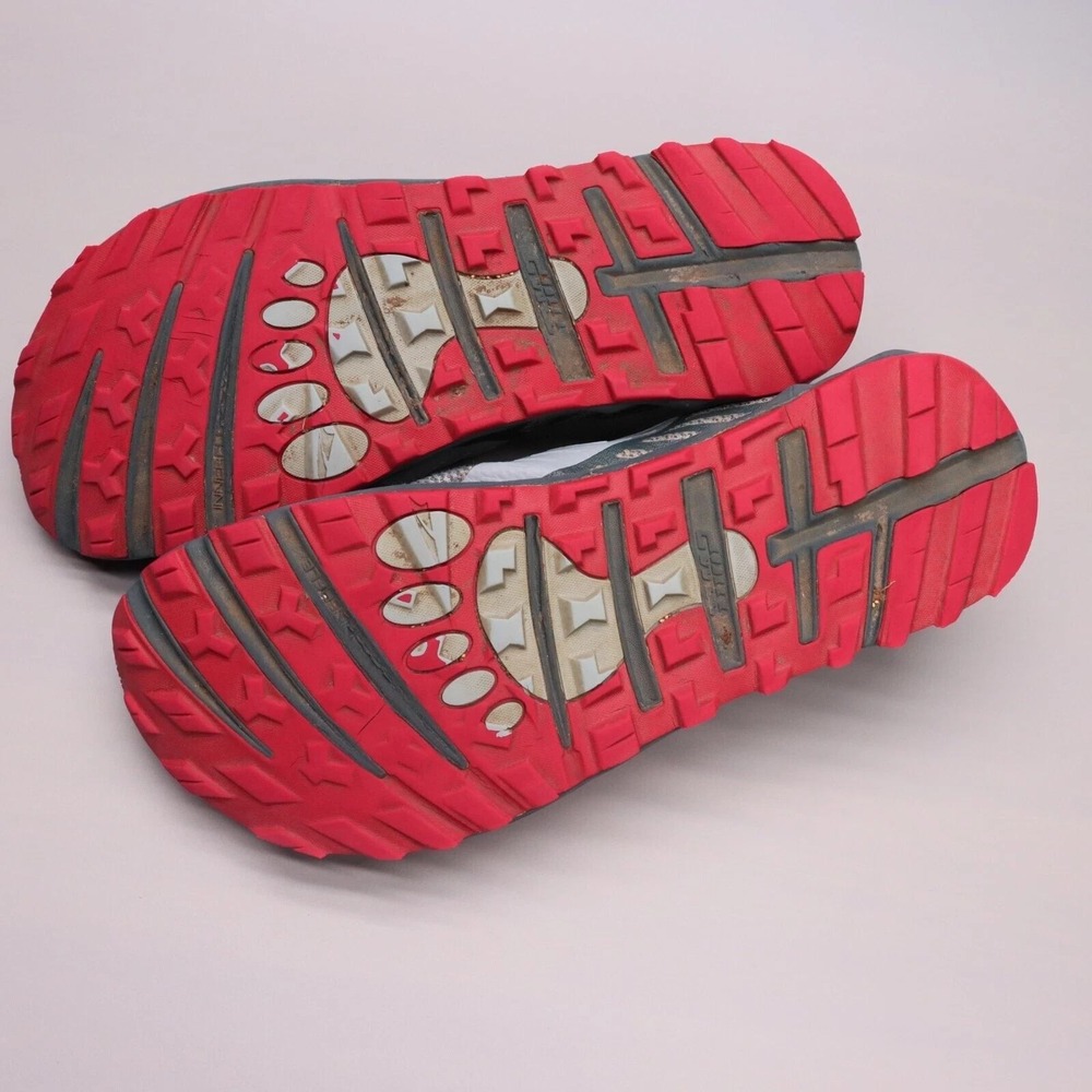 Altra Timp 3 Womens Size 10.5 Gray Red Trail Running Shoes Athletic Sneakers - Picture 11 of 12